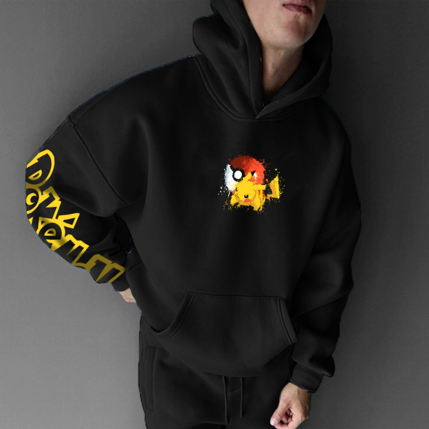 Unisex Anime Graphic Streetwear Vintage Hoodie