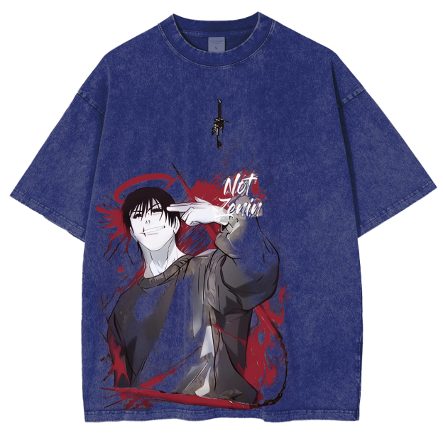 Jujutsu Kaisen Vintage Washed Unisex T-Shirt