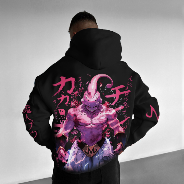 Unisex Anime Graphic Streetwear Vintage Hoodie