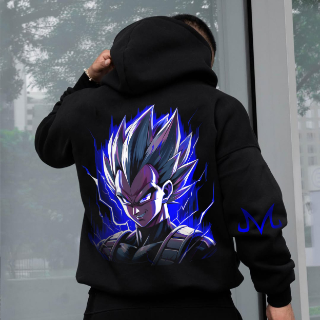 Unisex Anime Graphic Streetwear Vintage Hoodie