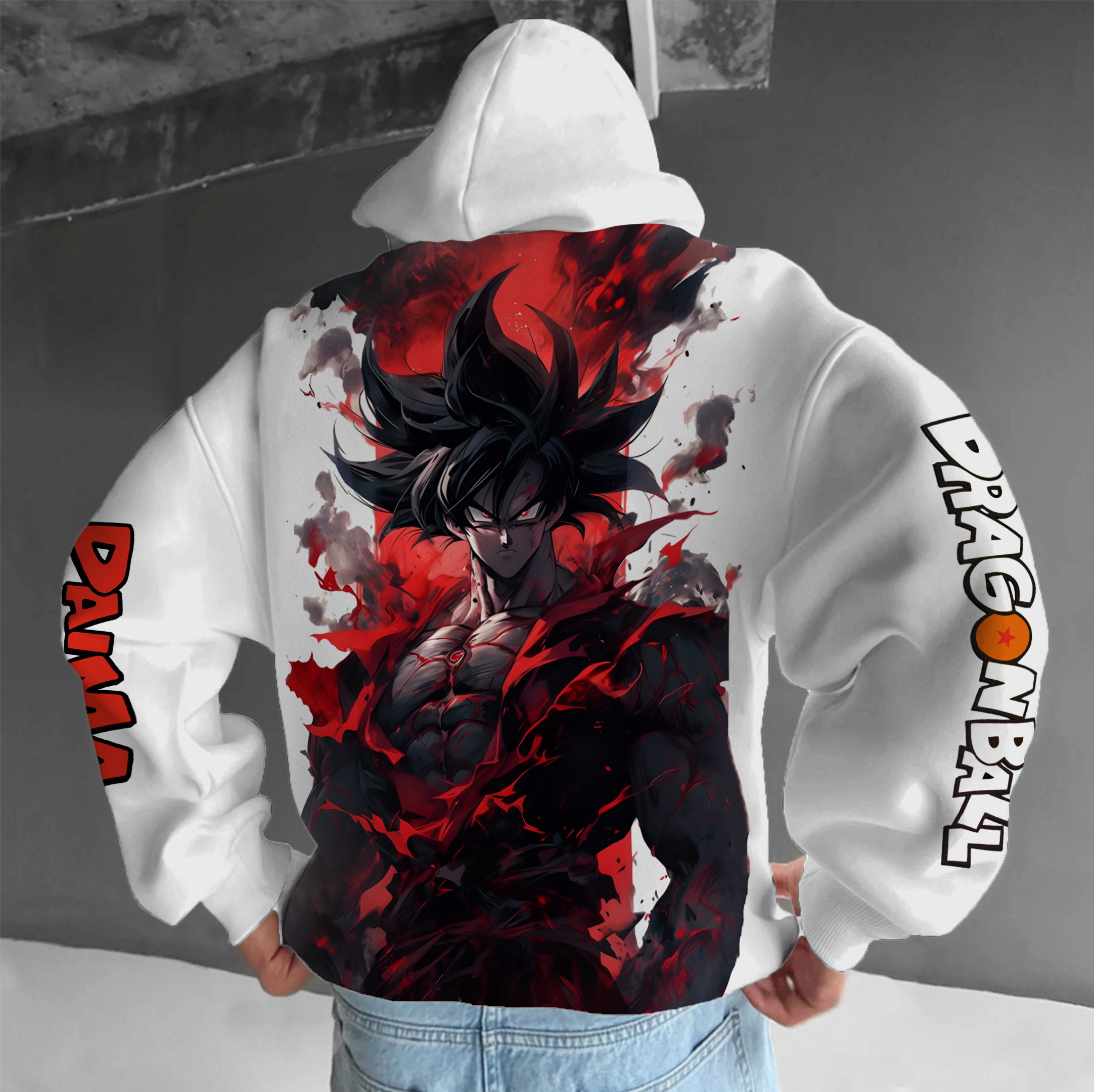 Unisex Anime Graphic Streetwear Vintage Hoodie