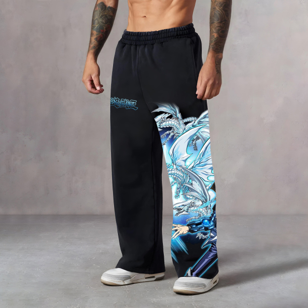 Unisex "Yu-Gi-Oh!" Game Anime Graphic Print Pants