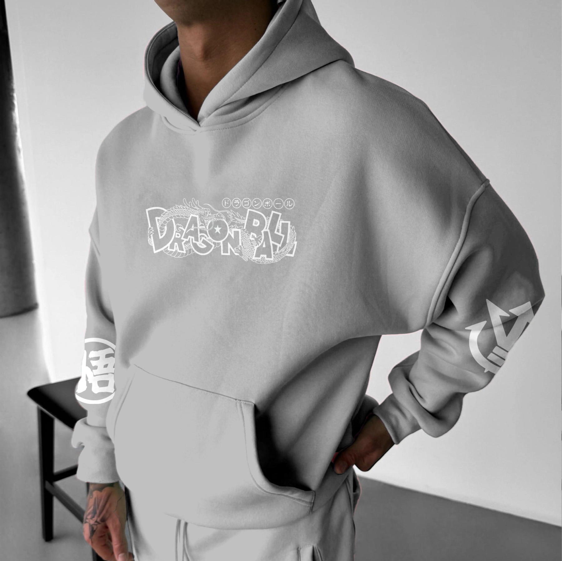  Unisex Anime Graphic Streetwear Vintage Hoodie