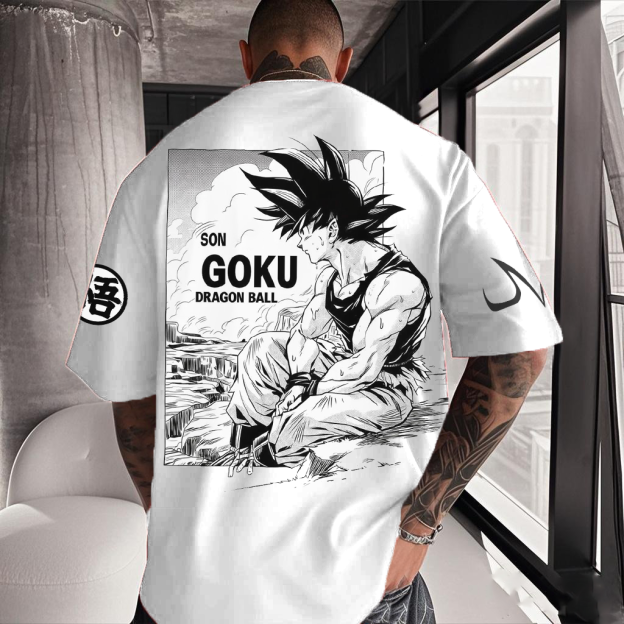 Fashion Unisex Anime Inspired Short-sleeved T-Shirt