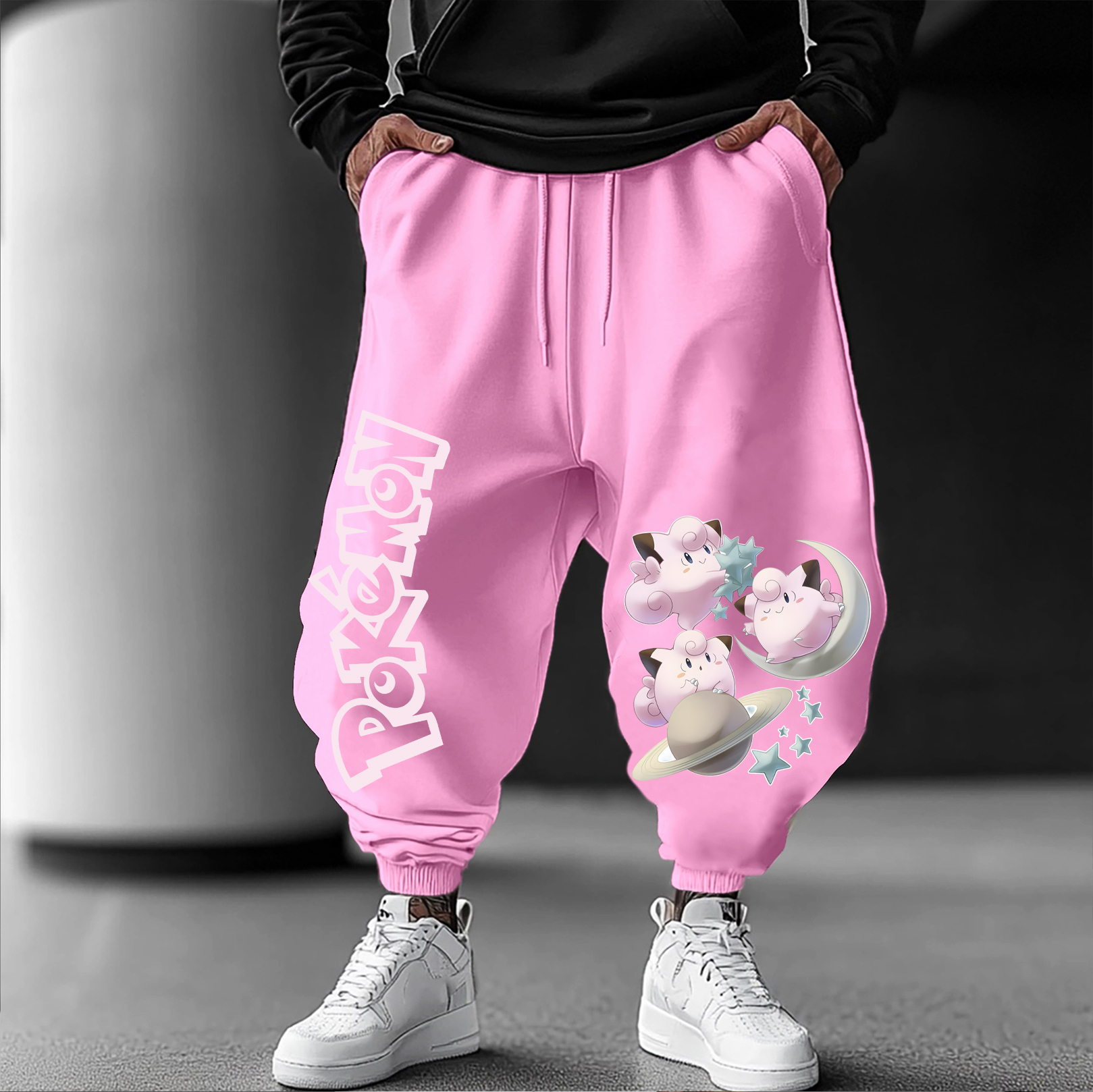 Unisex Casual Anime Streetwear Pants