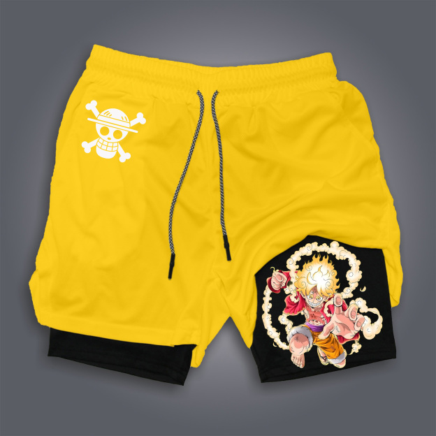 Unisex  Casual Anime Streetwear Shorts