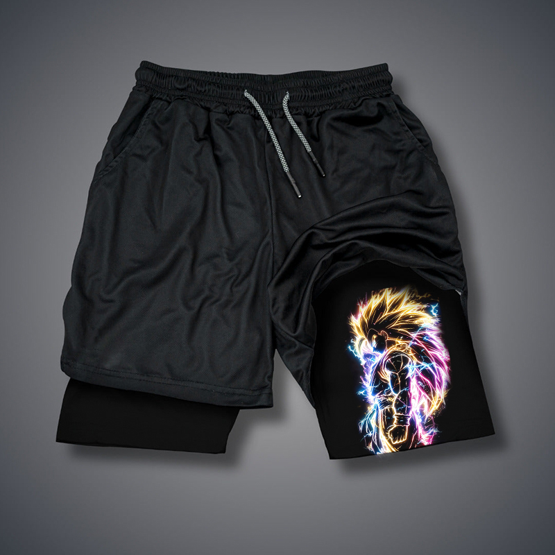 Unisex Casual Anime GOKU Gym Shorts