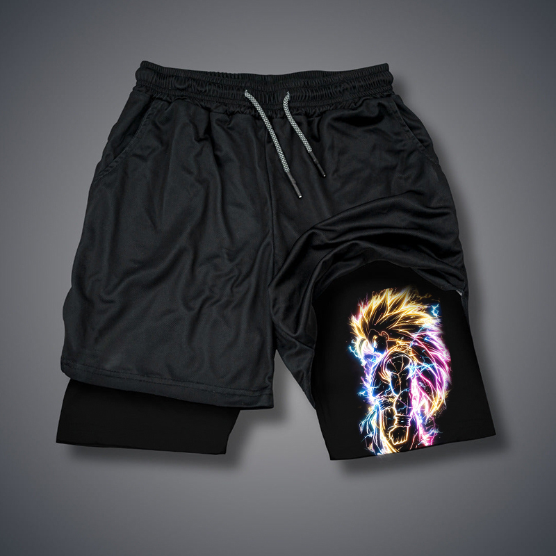 Unisex Casual Anime GOKU Gym Shorts