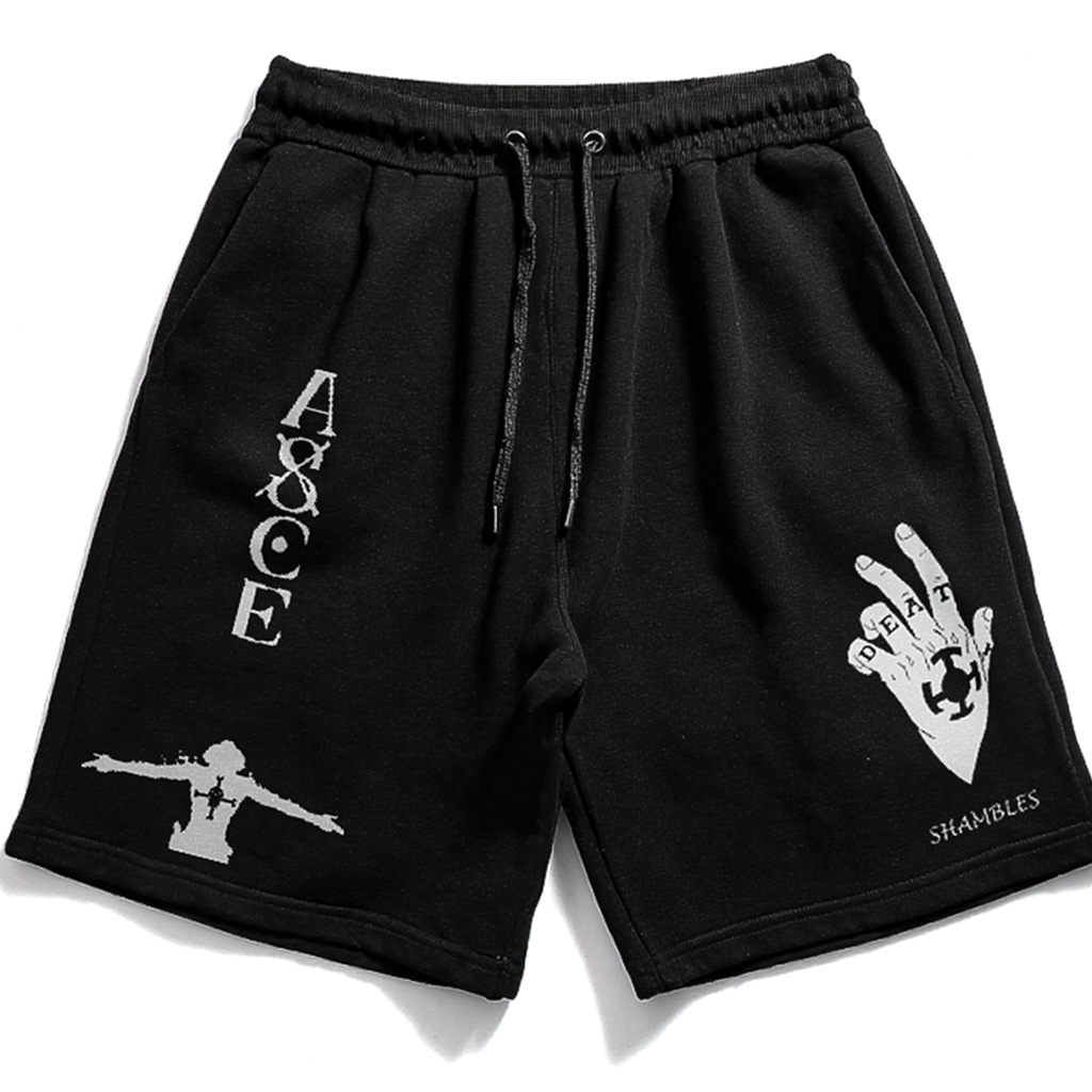 Anime-Inspired Graphic Shorts For Men - Perfect For Casual Wear And Anime Fans