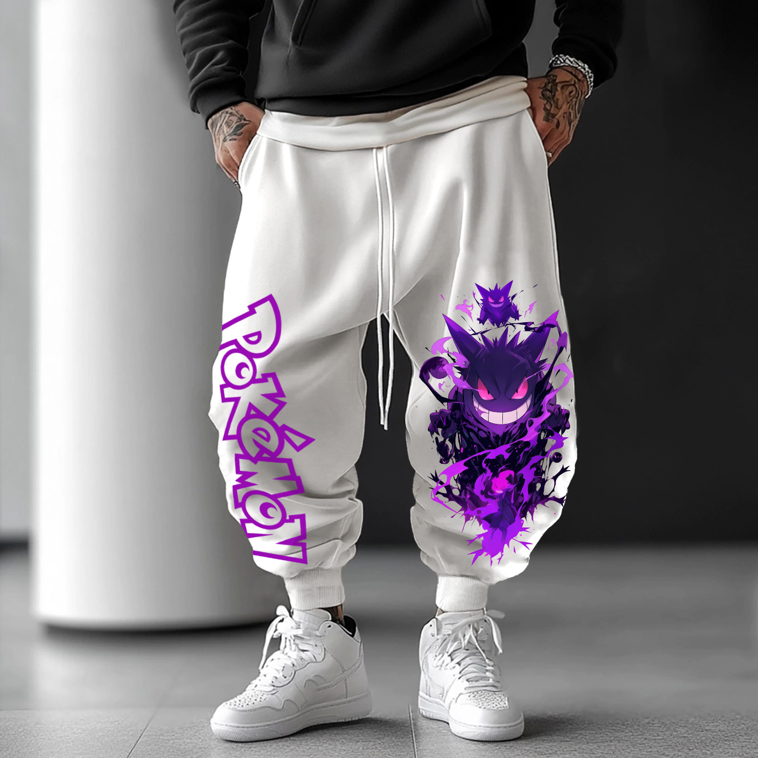 Unisex Casual Anime Streetwear Pants