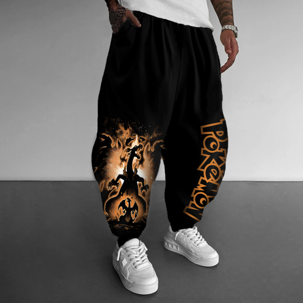 Unisex Casual Anime Streetwear Pants