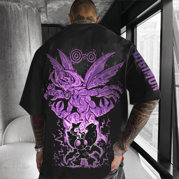 Unisex  “Digimon！”   Anime Inspired Vintage T-Shirt