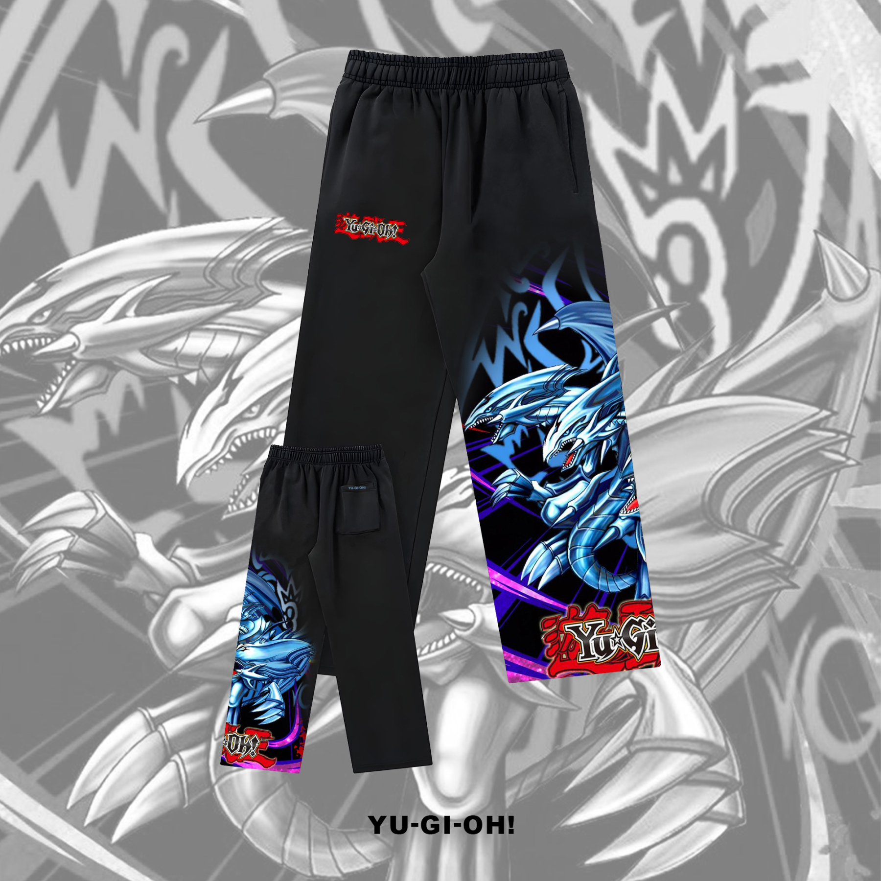 Unisex "Yu-Gi-Oh!" Game Anime Graphic Print Pants-comicclothing