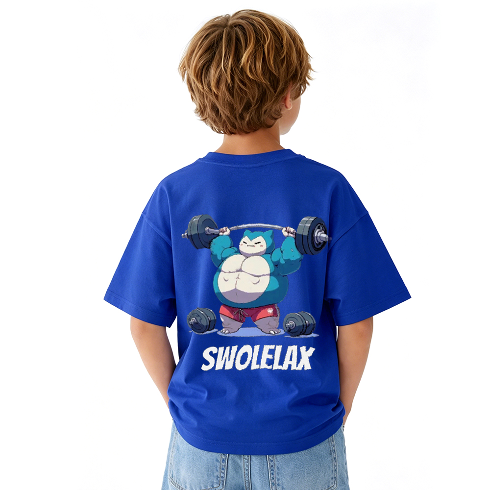 Pokémon Anime Graphic T-Shirt for Kids Cartoon Print Cotton Tee