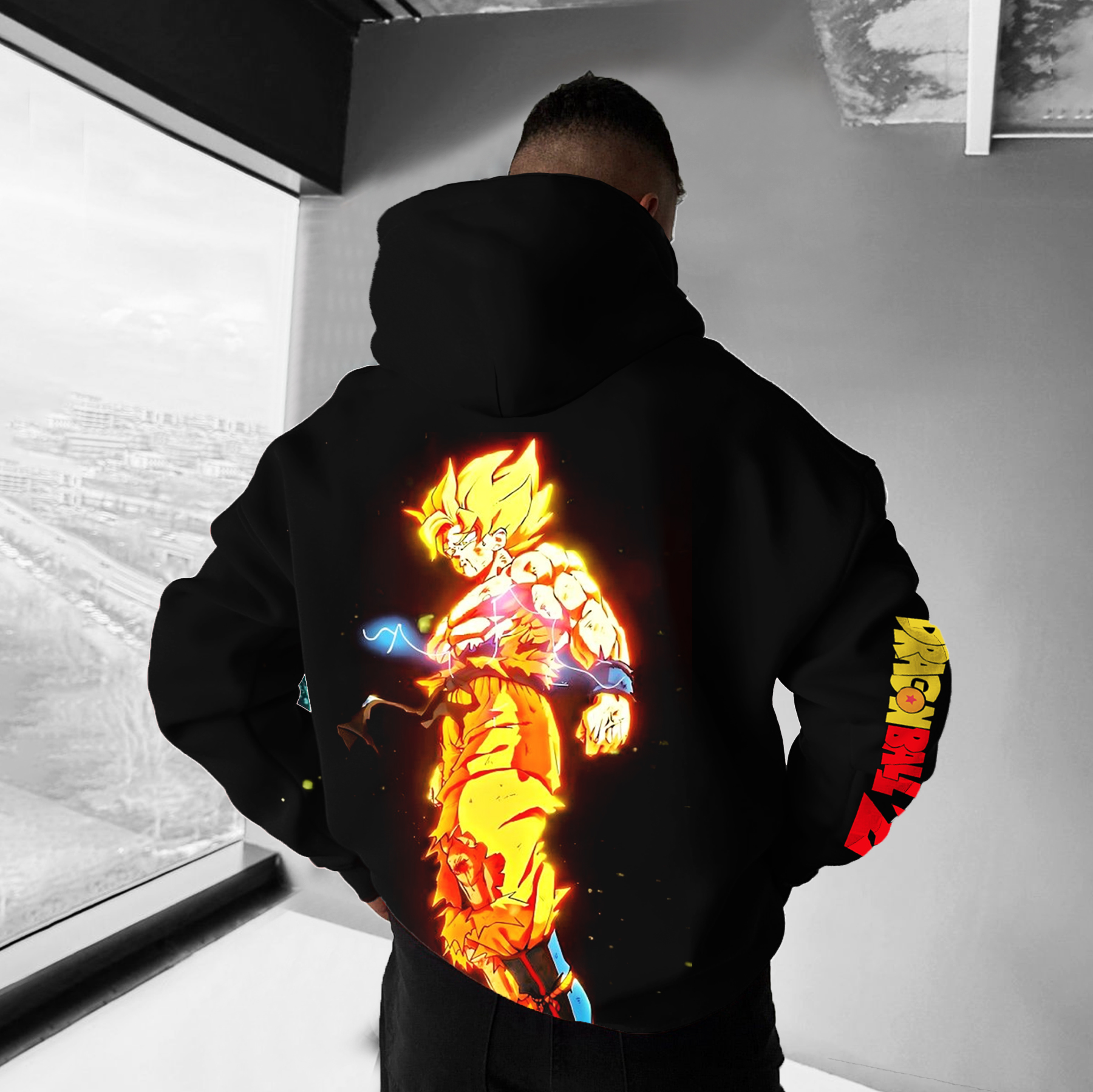 Unisex Anime Graphic Streetwear Vintage Hoodie