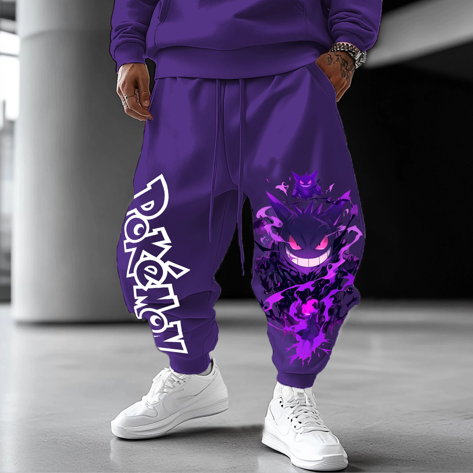 Unisex Casual Anime Streetwear Pants