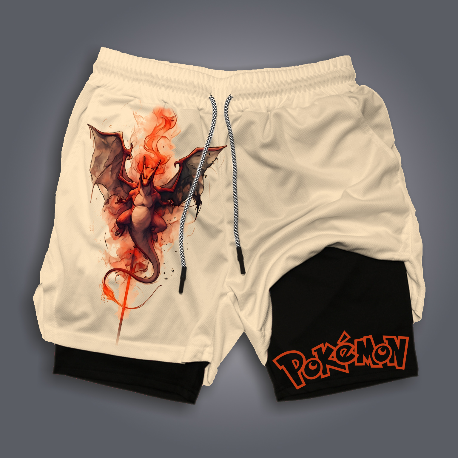 Unisex  “Pokémon” Casual Anime Streetwear Shorts