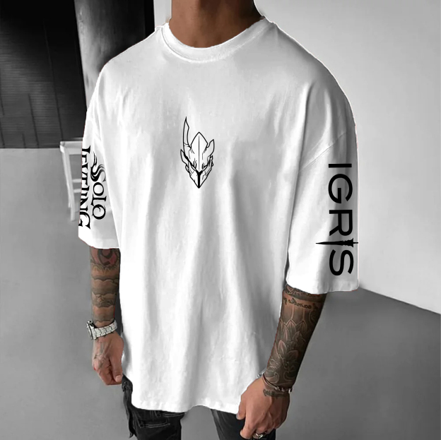 Solo Leveling Igris Unisex Anime Inspired Vintage T-Shirt