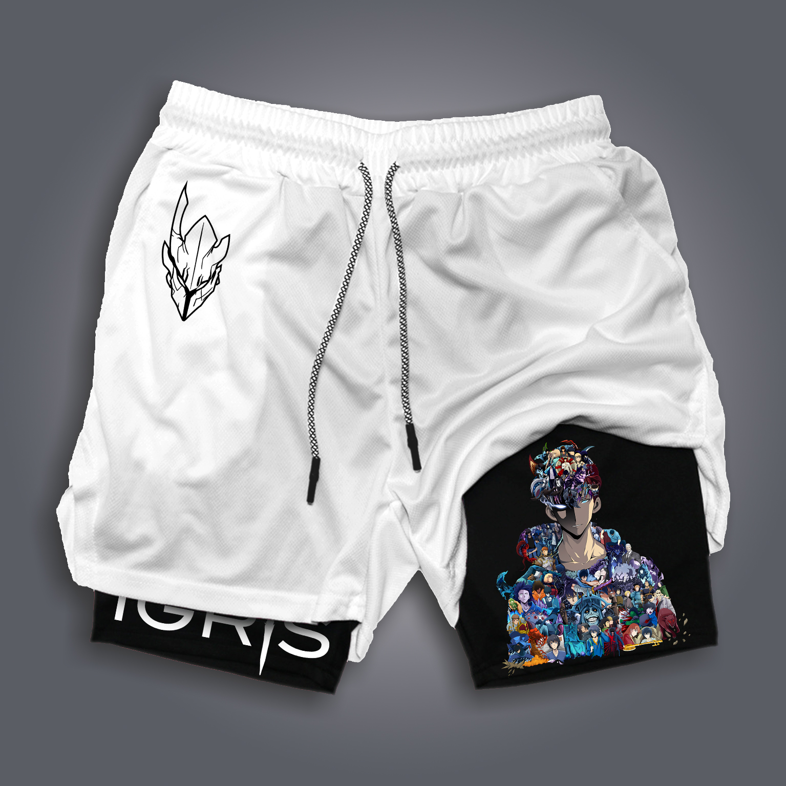 Solo Leveling Unisex Casual Anime Streetwear Shorts