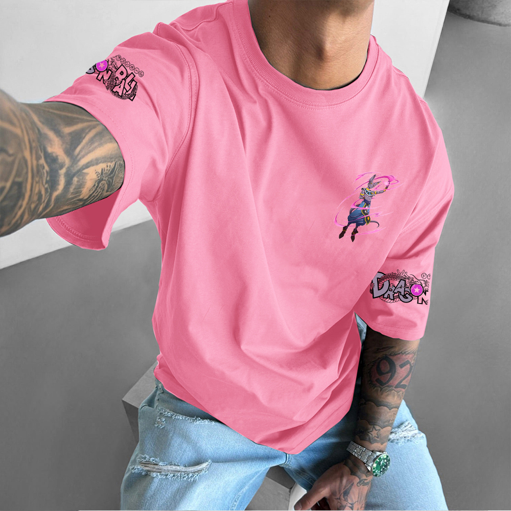 Unisex Anime Inspired Graphic Streetwear Vintage T-shirt