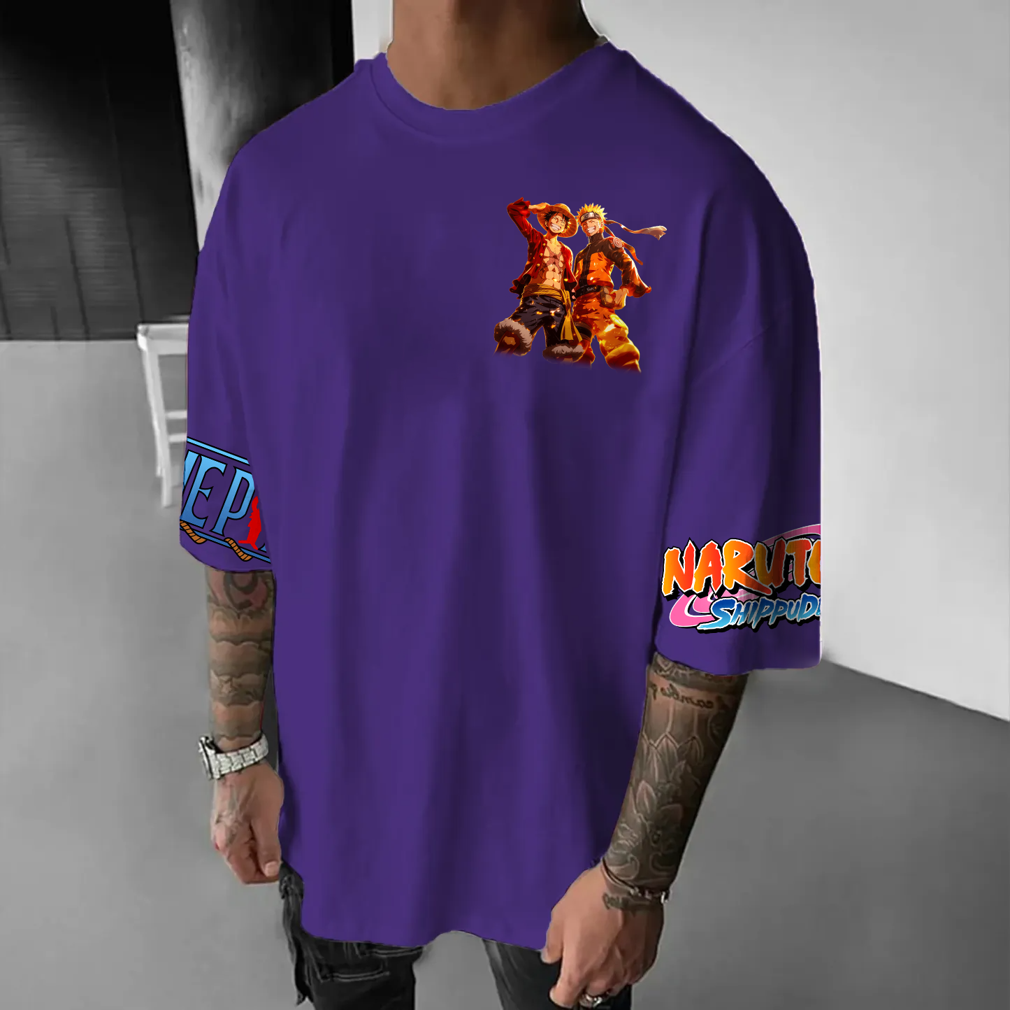 Unisex  Anime “Anime”  Inspired Vintage T-Shirt-comicclothing