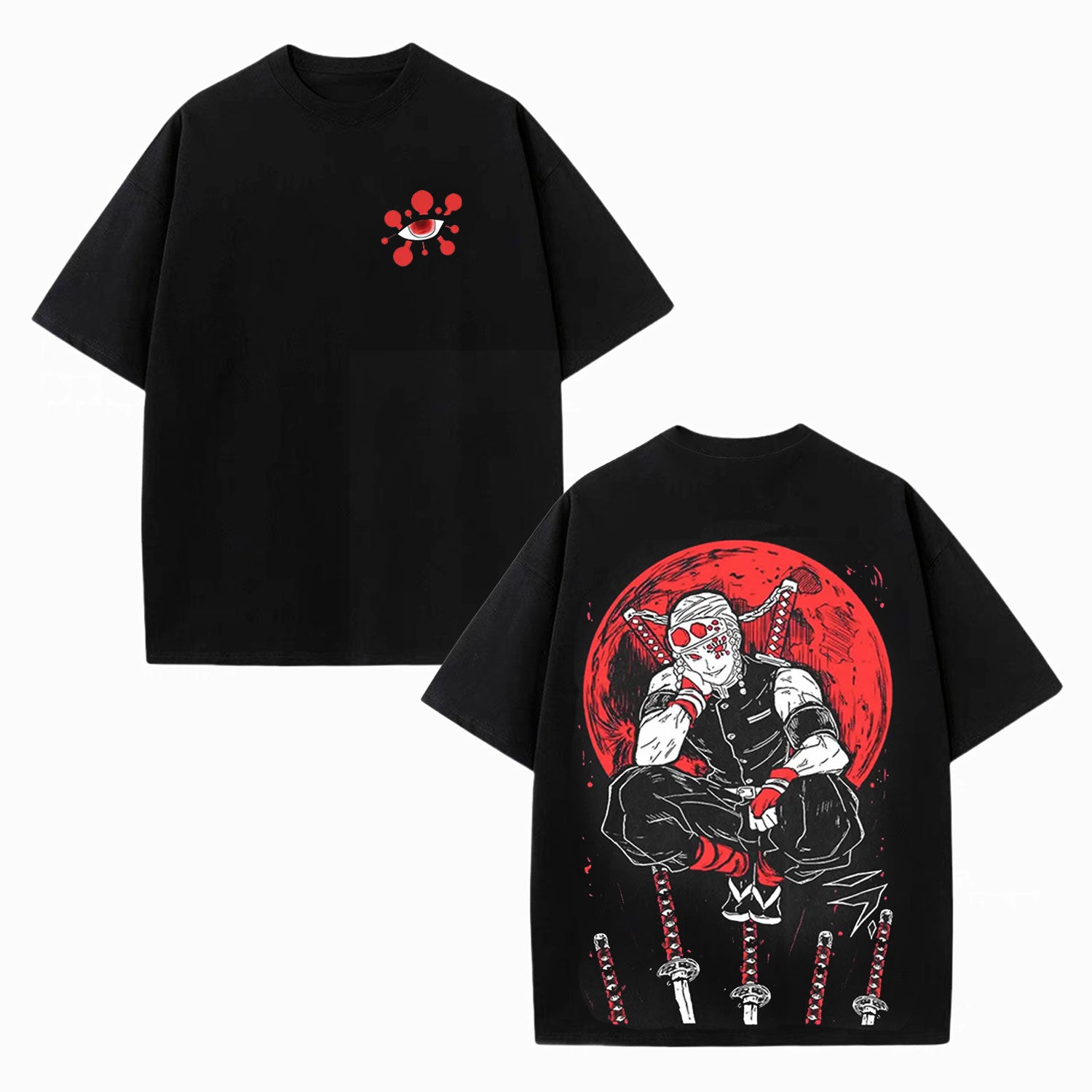 TENGEN UZUI ANIME UNISEX OVERSIZED TEE丨DEMON SLAYER-[DS]-comicclothing