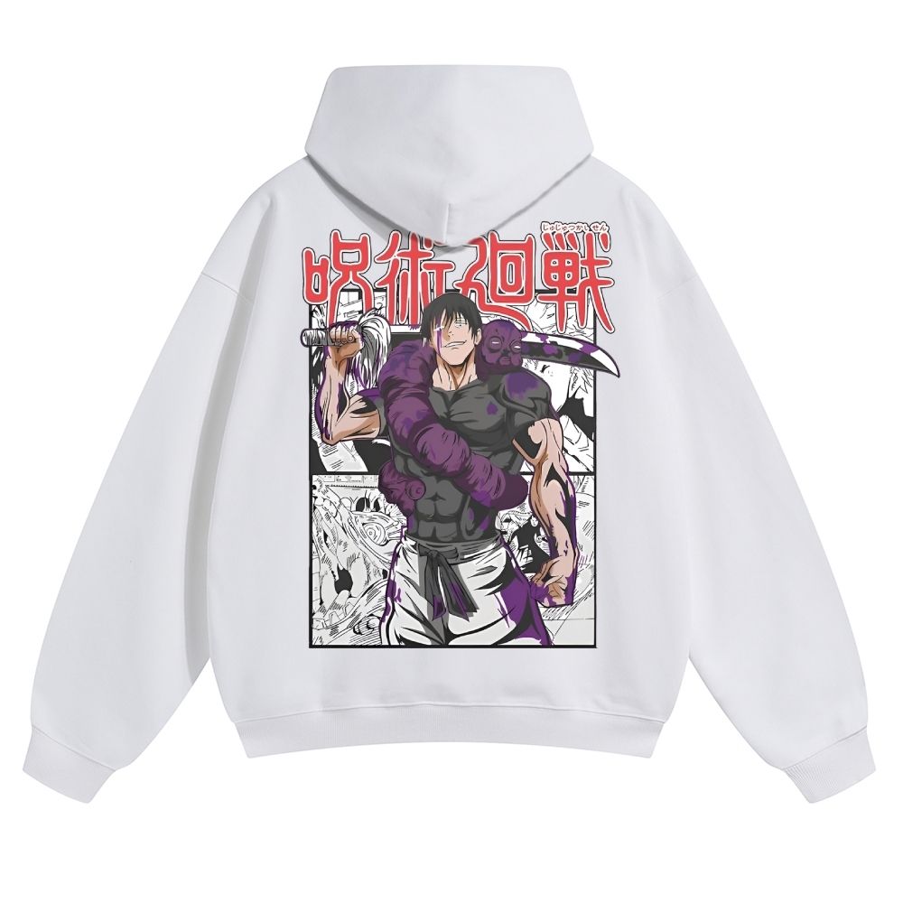 Unisex Casual Anime Print Hoodie