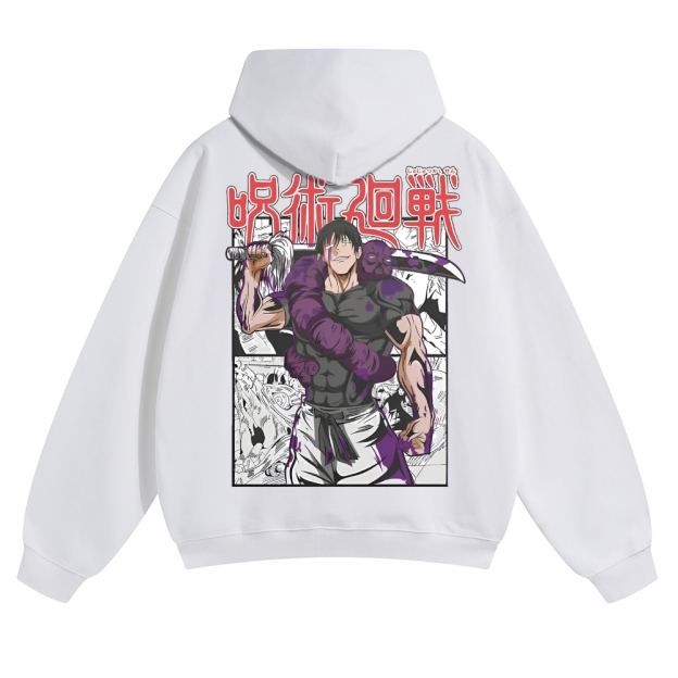 Unisex Casual Anime Print Hoodie