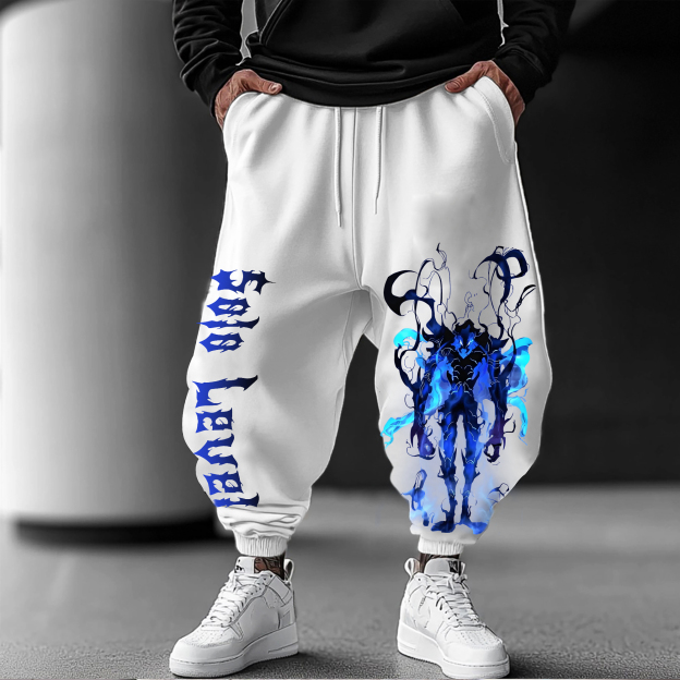 Unisex Casual Anime Streetwear Pants