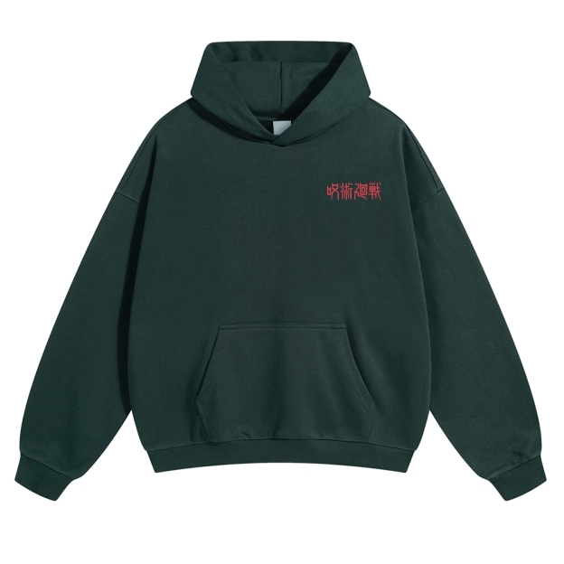Unisex Casual Anime Print Hoodie