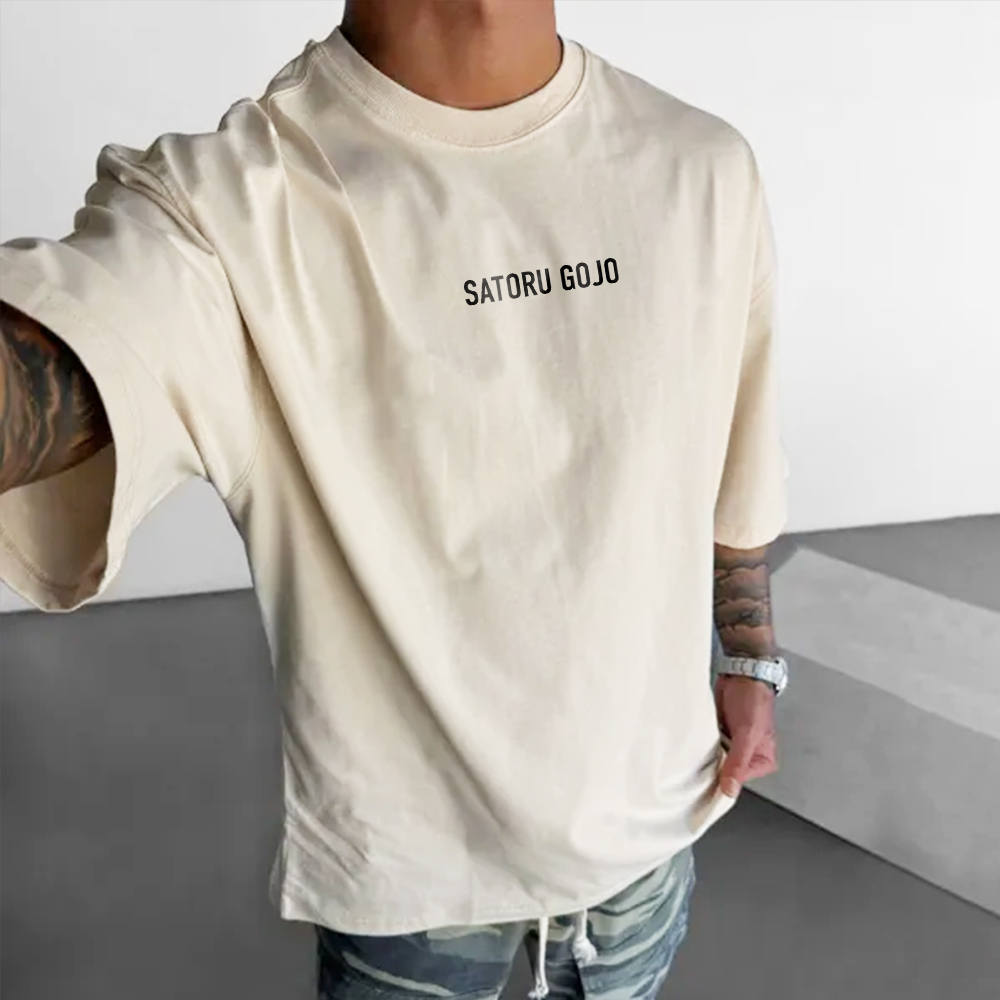 Unisex Oversized Jujutsu Kaisen Anime T-shirt