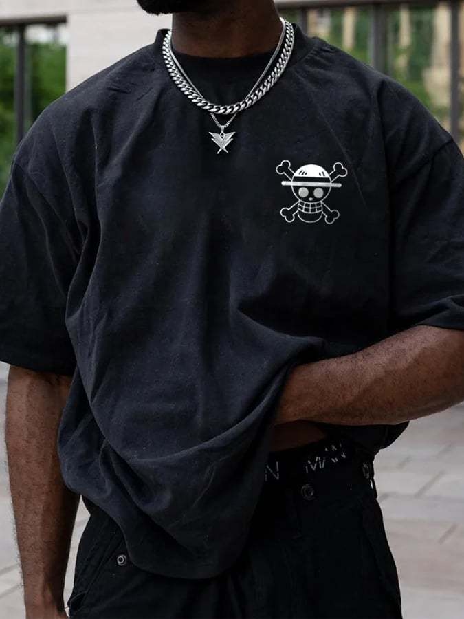 Unisex Anime Inspired Vintage T-Shirt