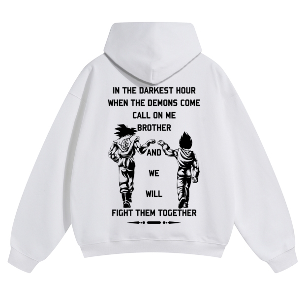 Unisex Anime Graphic Streetwear Vintage Hoodie