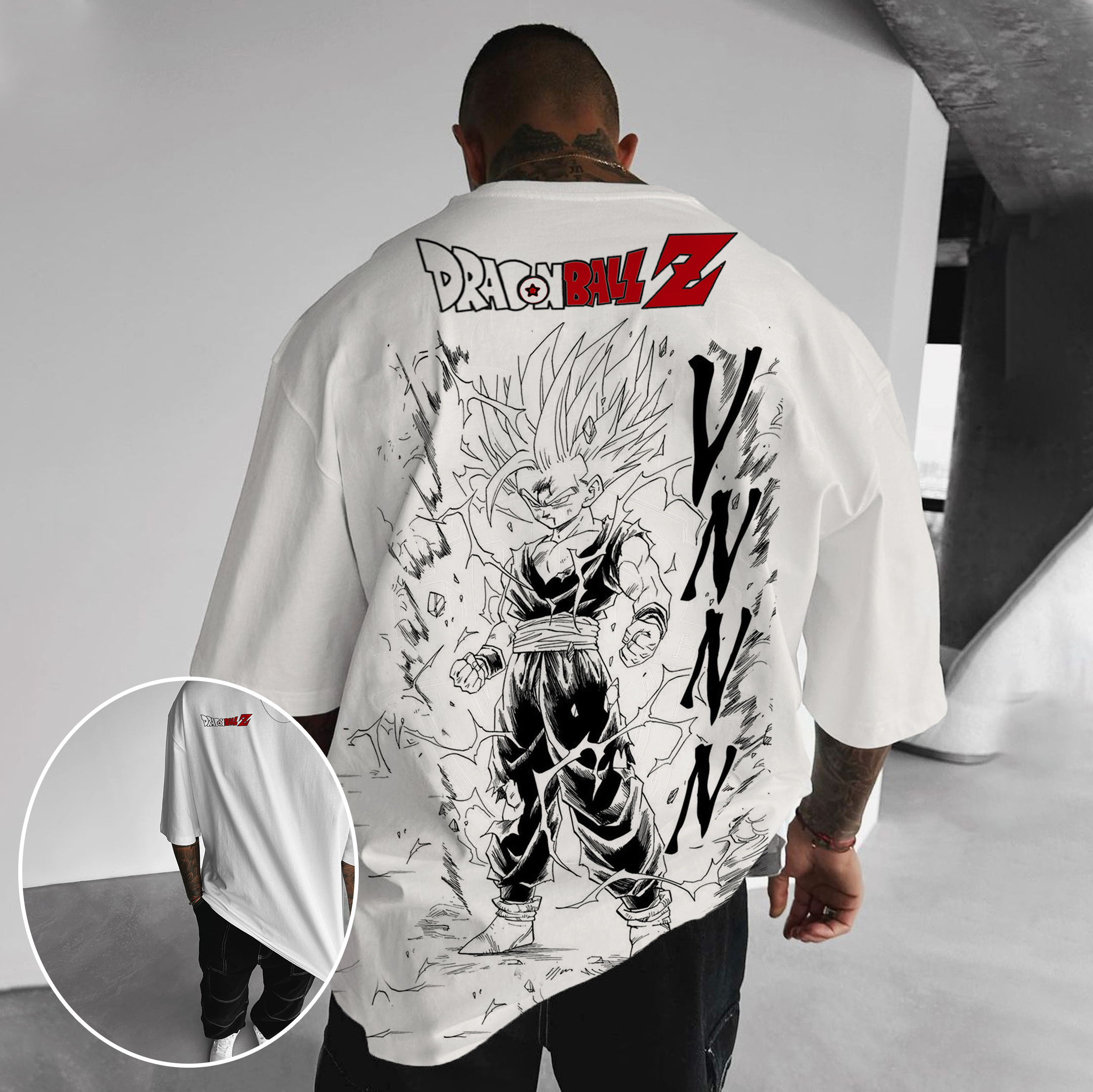Unisex Anime Inspired Graphic Streetwear Vintage T-shirt