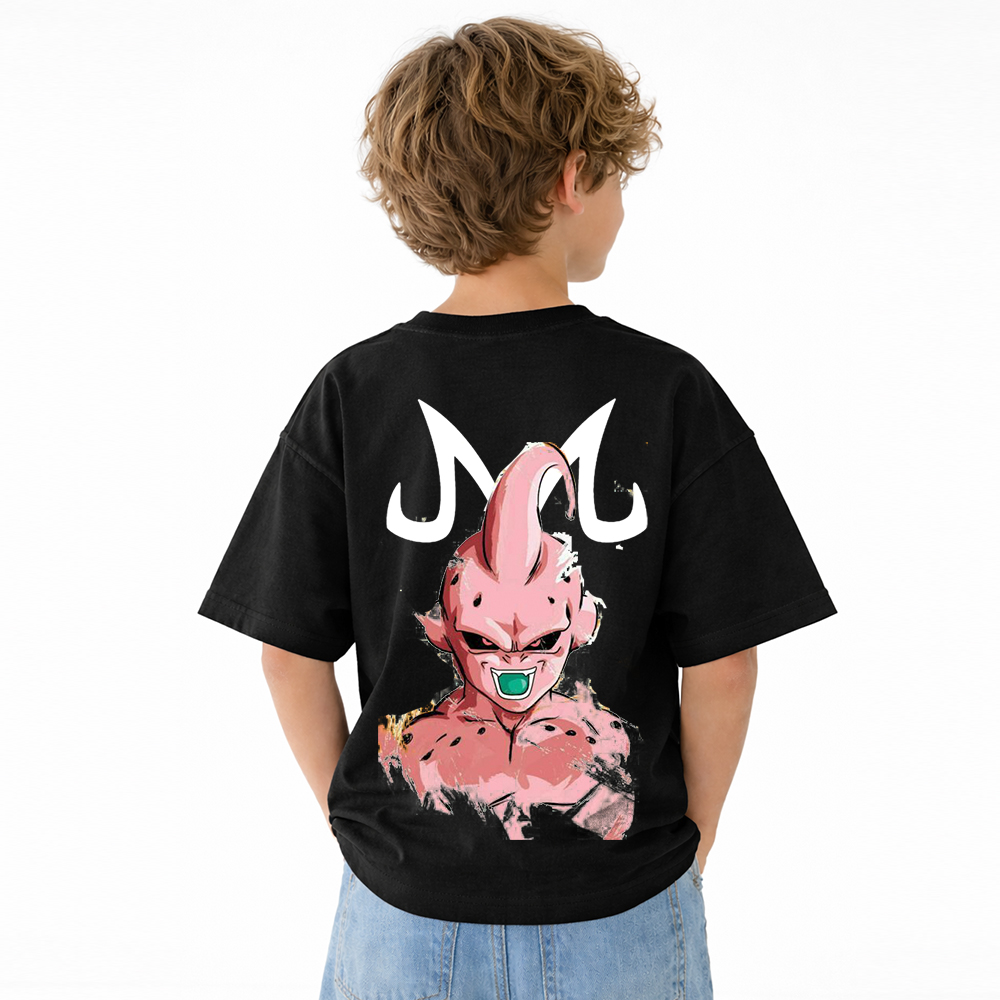 Dragon Ball Anime Graphic T-Shirt for Kids Cartoon Print Cotton Tee