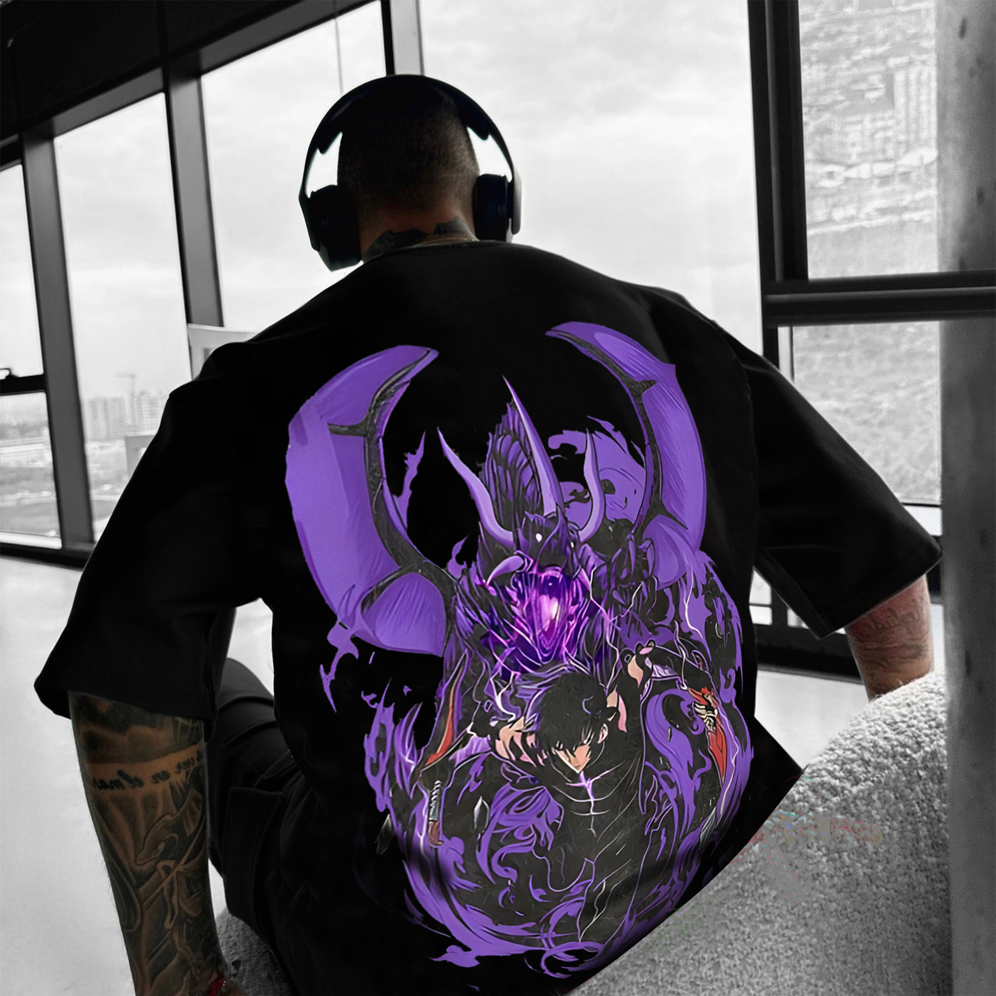 Unisex Anime Inspired Vintage T-Shirt