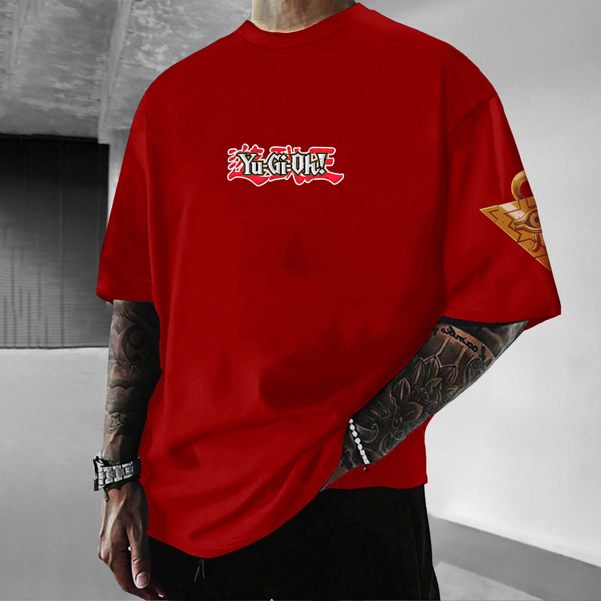 Unisex  “Yu-Gi-Oh！”   Anime Inspired Vintage T-Shirt