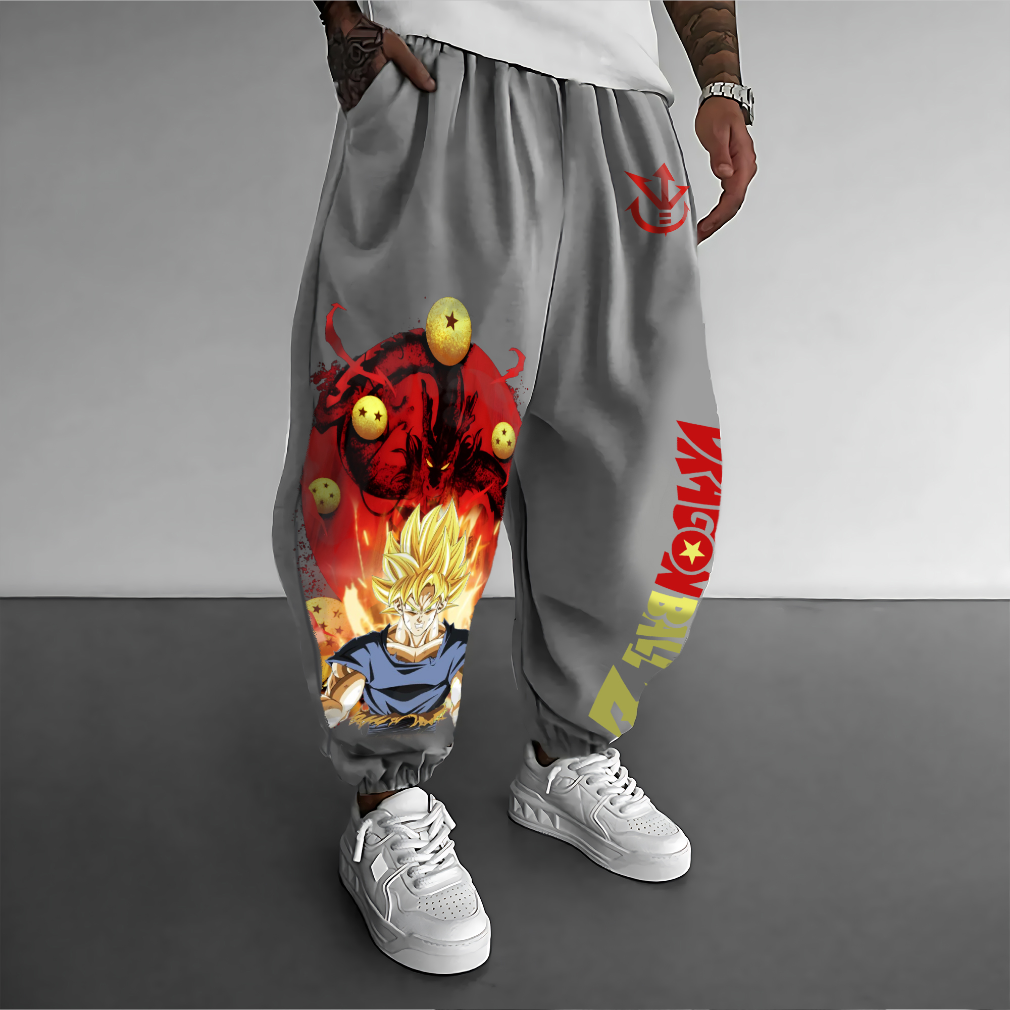 Unisex Anime Inspired Vintage Pants丨 Dragon Ball
