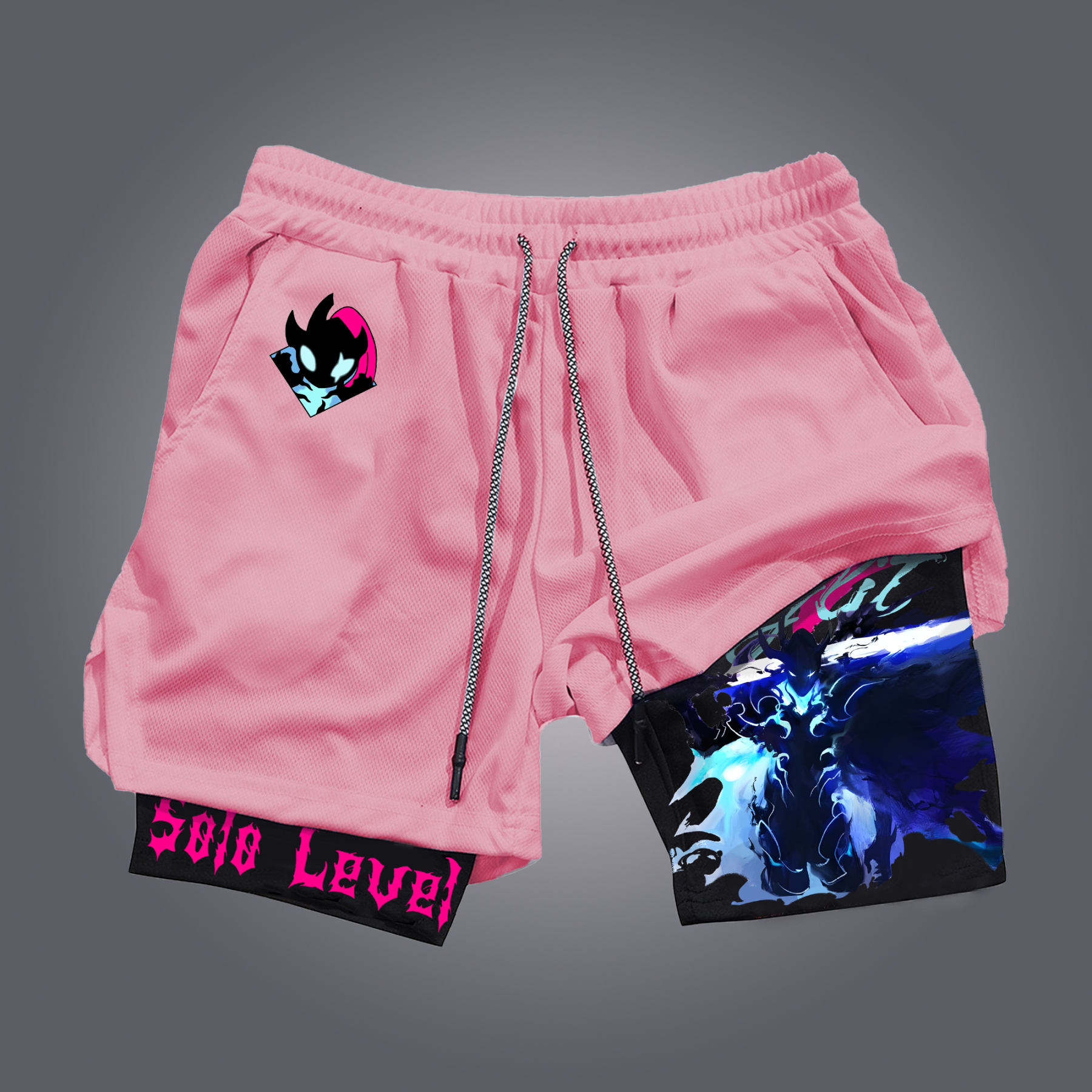 Unisex “Solo Leveling” Casual Anime Streetwear Shorts