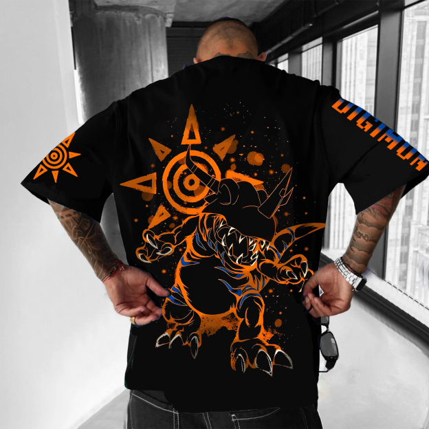 Unisex  "Digimon" Anime Inspired Vintage T-Shirt