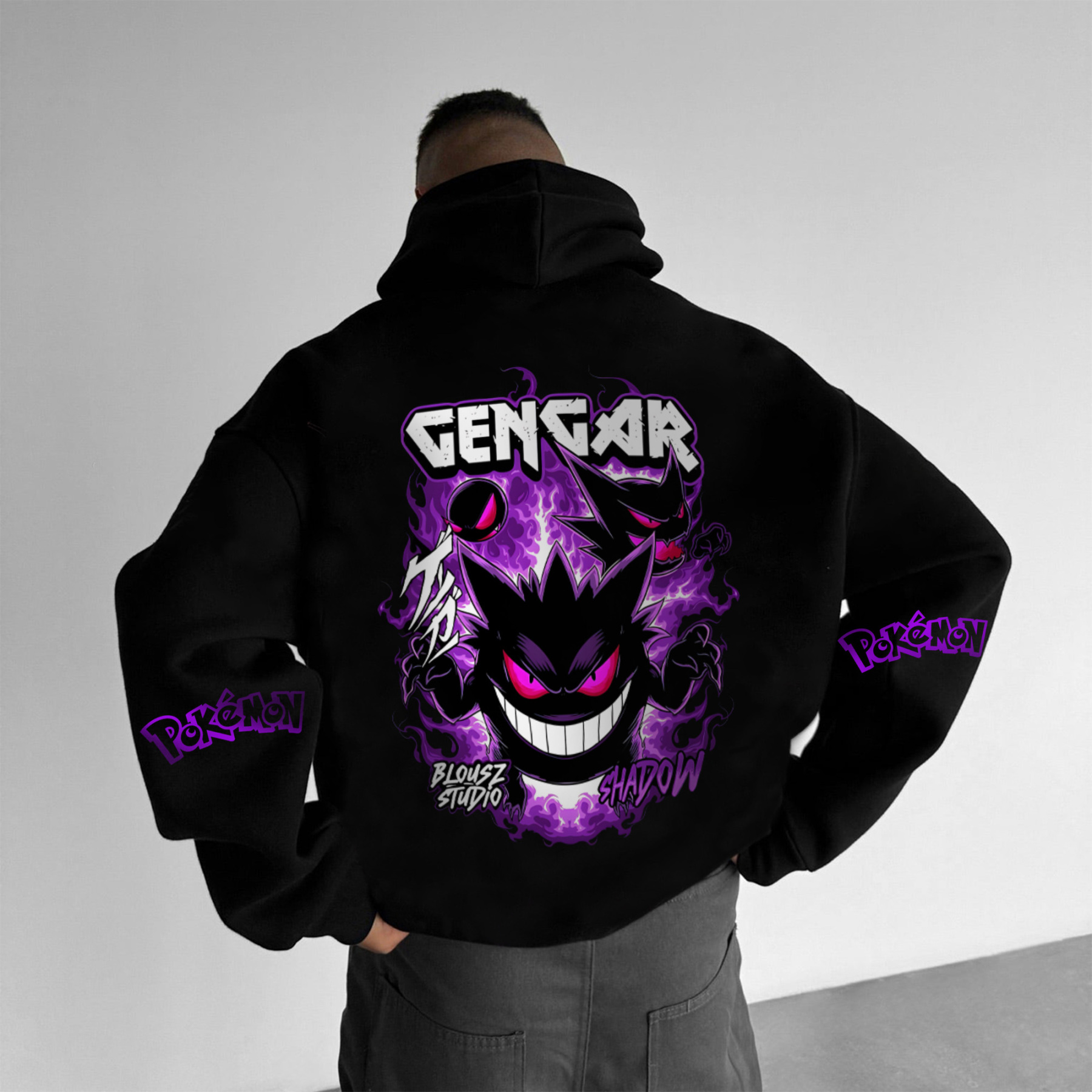 Unisex Anime Graphic Streetwear Vintage Hoodie