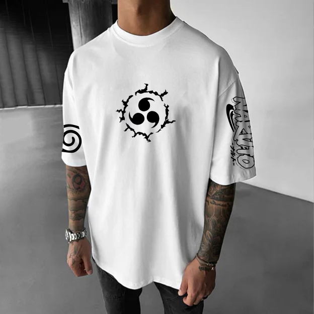 Unisex  "NARUTO" Anime Inspired Vintage T-Shirt-comicclothing