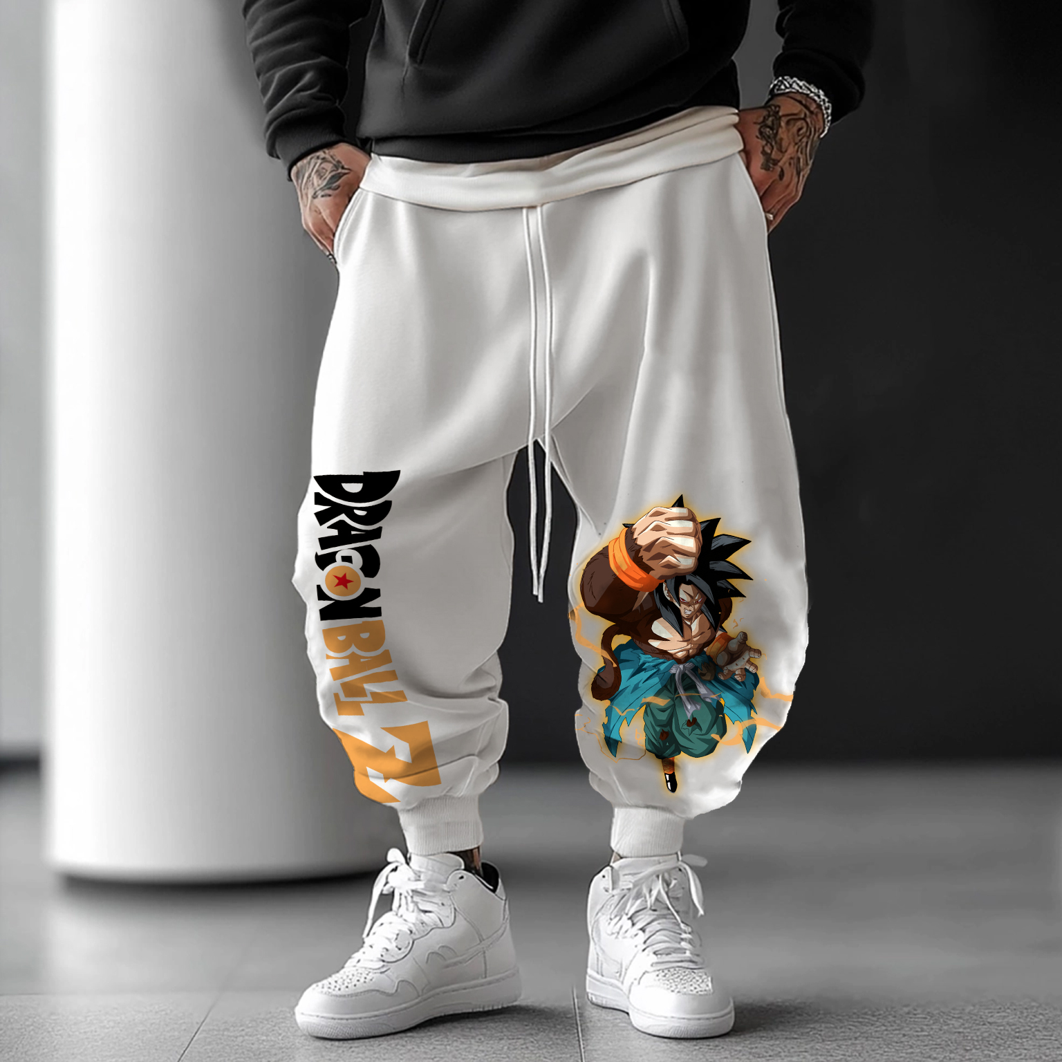 Unisex Casual Anime Streetwear Pants