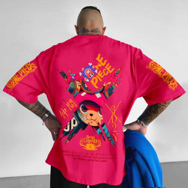 Unisex Anime Inspired Vintage T-Shirt