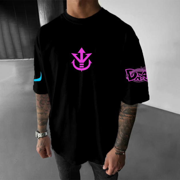 Cosplay-Inspired Anime Inspired Vintage Streetwear T-Shirt