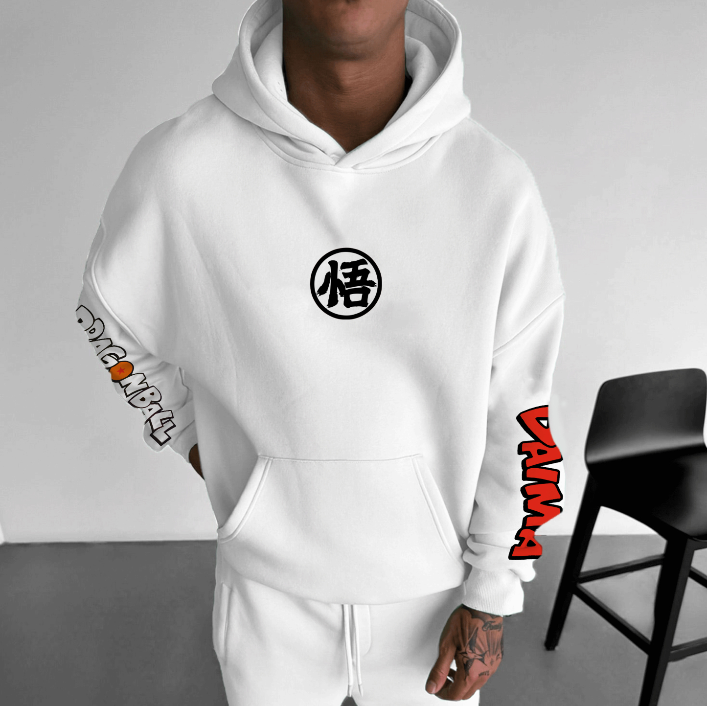 Unisex Anime Graphic Streetwear Vintage Hoodie