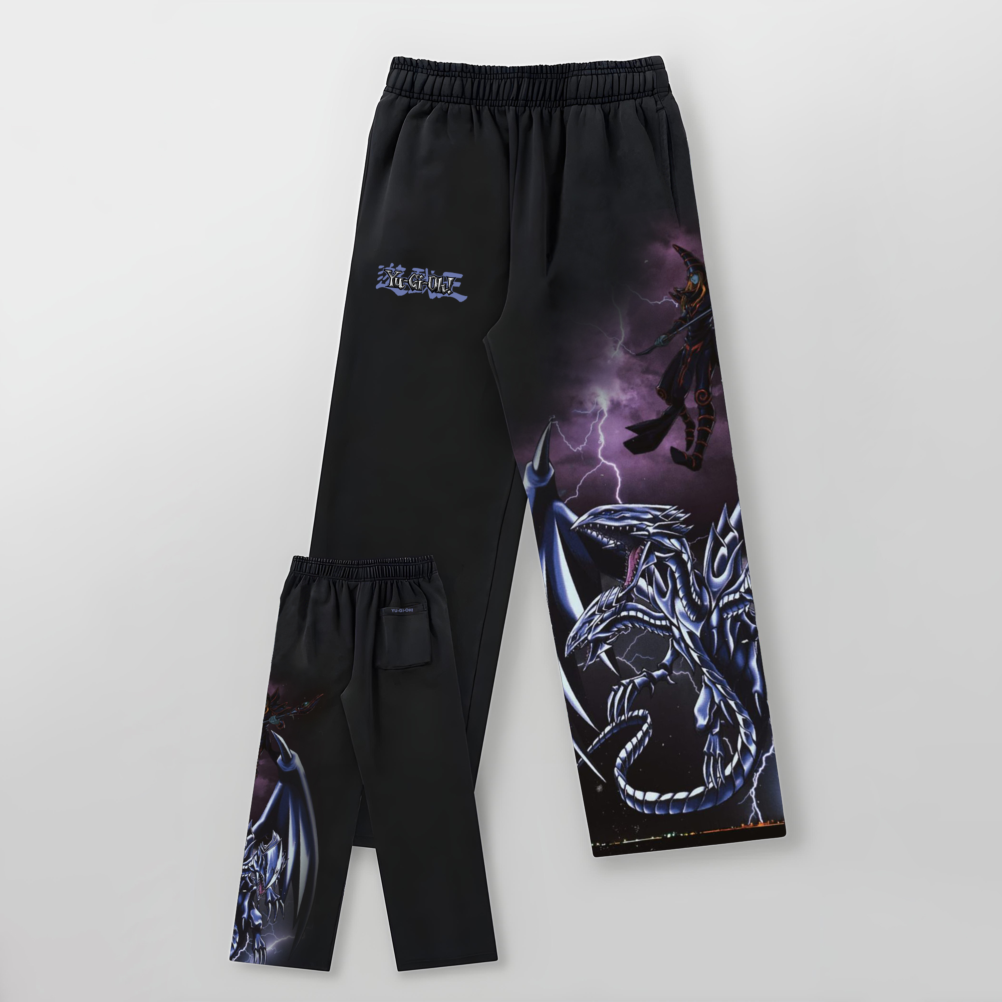 Unisex "Yu-Gi-Oh!" Game Anime Graphic Print Pants