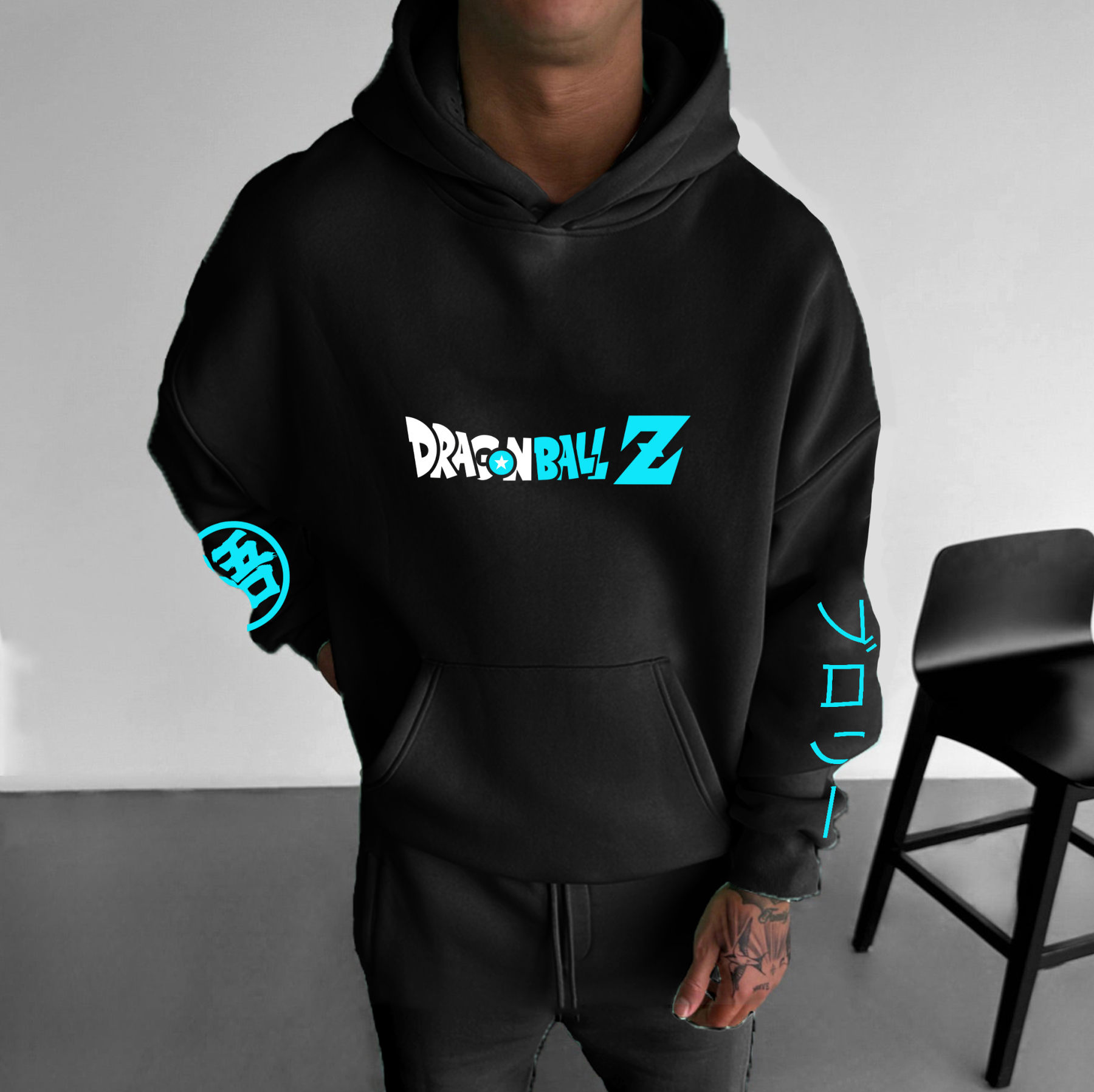 Unisex Anime Graphic Streetwear Vintage Hoodie