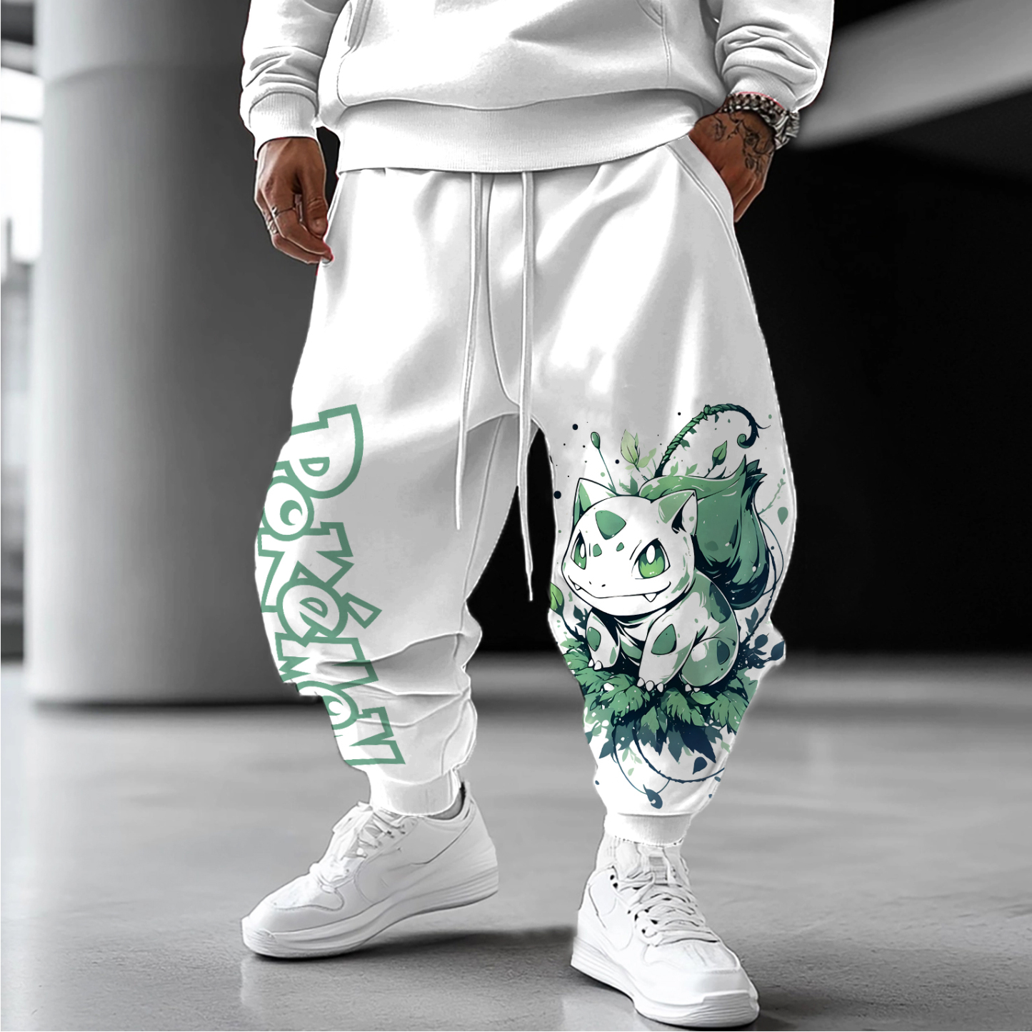 Unisex  Casual Anime Streetwear Pants-comicclothing