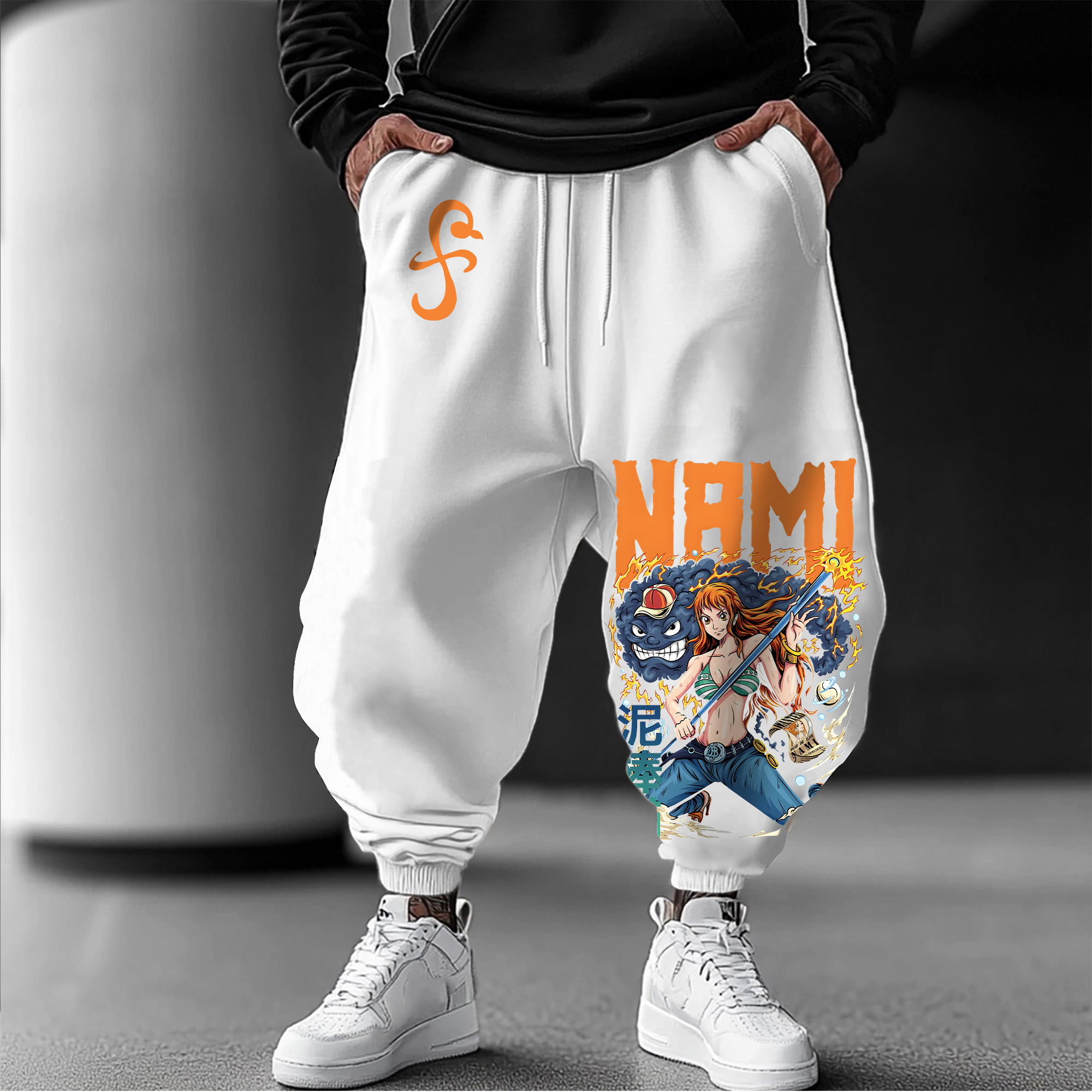 Unisex Anime Inspired Vintage Pants丨